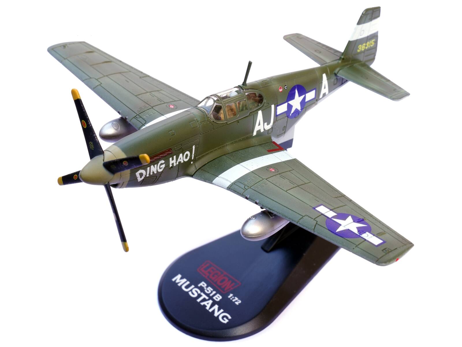 36315  
AJ  
DING HAO!  
P-51B LEGION MUSTANG 1:72