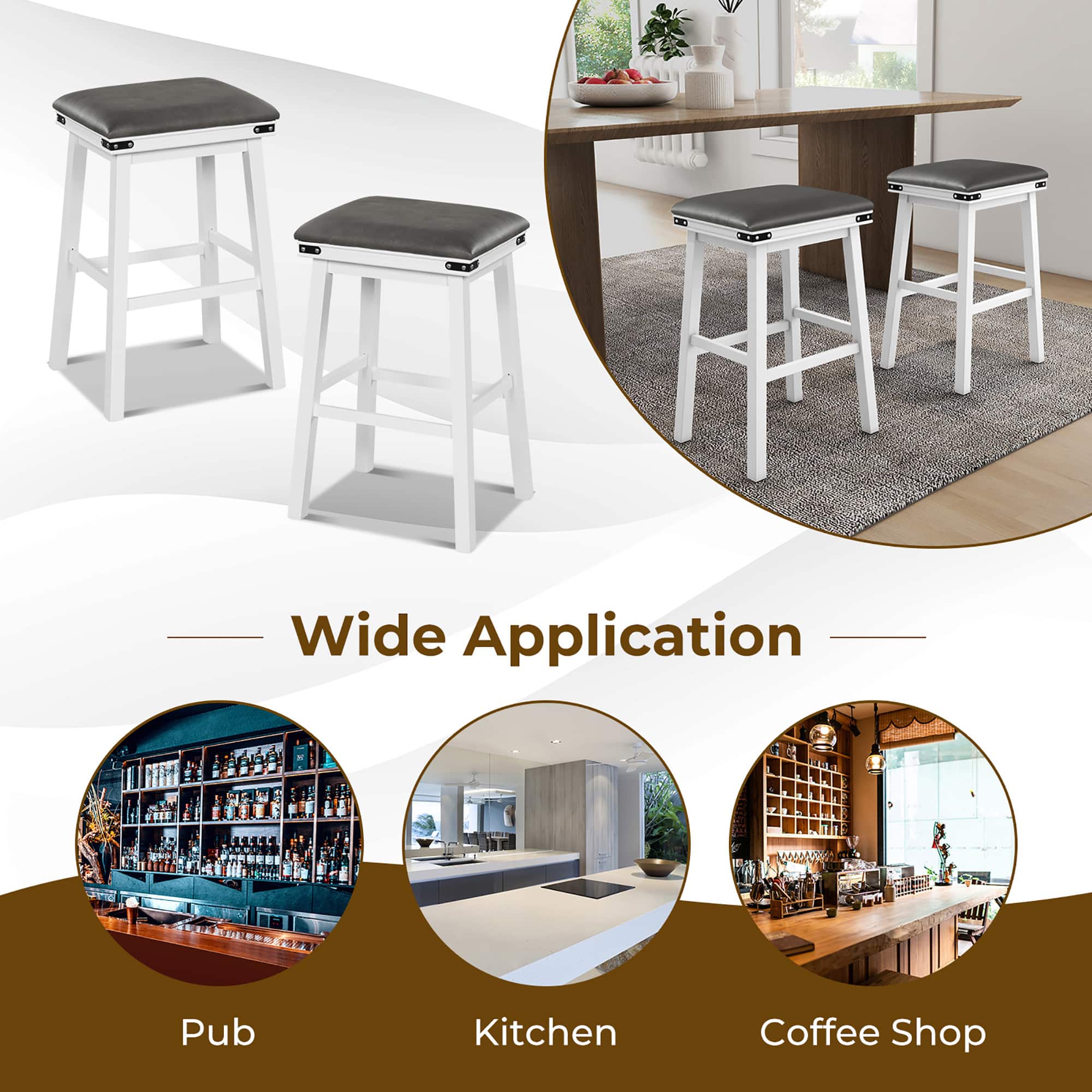 Wide Application
Pub
Kitchen
Coffee Shop