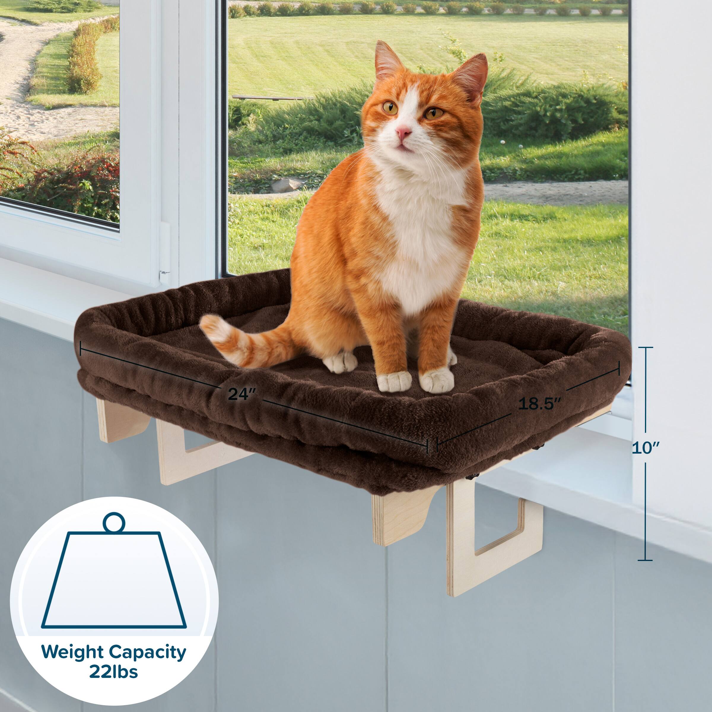 Weight Capacity: 22lbs  
Dimensions: 24" x 18.5" x 10"