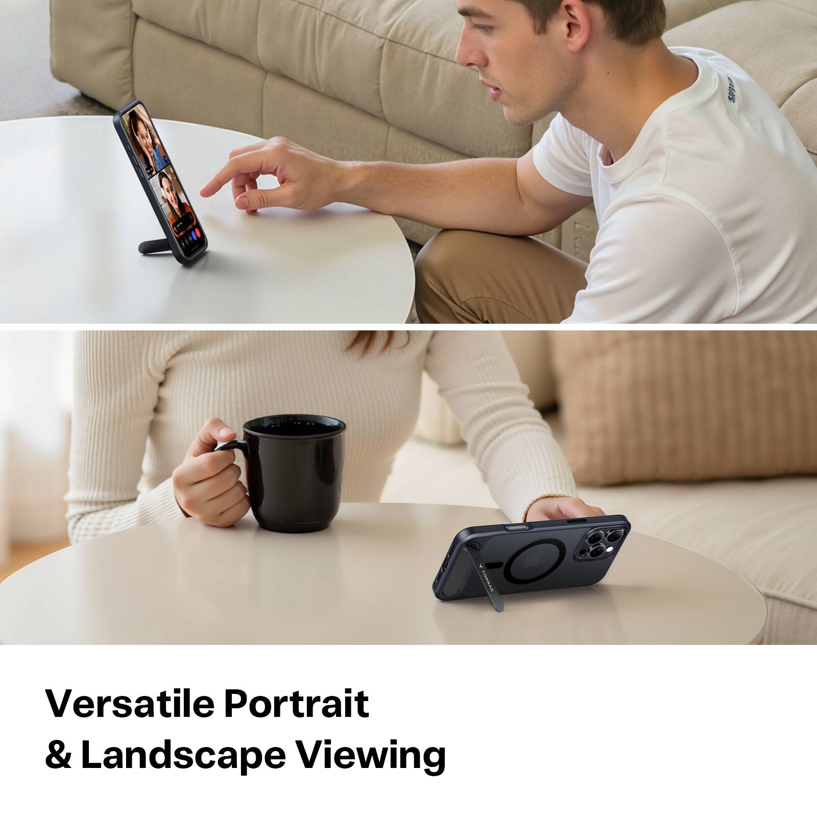 Versatile Portrait & Landscape Viewing