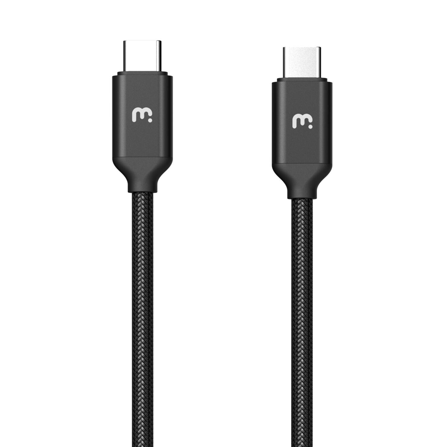 Mybat Pro - USB-C to USB-C Data Cable 10 FT - Black