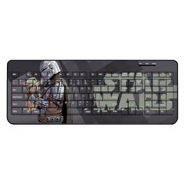 Keyscaper - Star Wars: The Mandalorian Color Block Wireless USB Keyboard - Grogu and Din Djarin