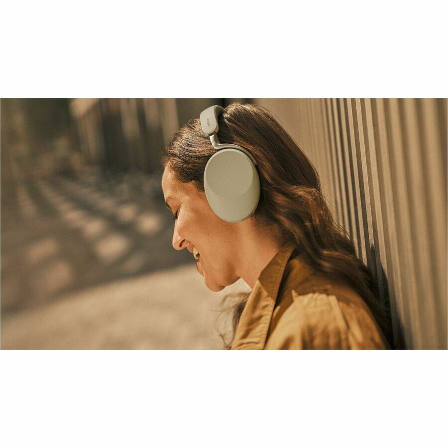 Alt View 3. Jabra - Jabra Evolve3 85 Headset - Microsoft Teams Certification - Stereo - USB Type C, Mini-phone (3.5mm) - Wired/Wireless - Gray.