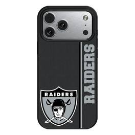 Keyscaper - Gridiron Classic Teams - Oakland Raiders Gridiron Classics iPhone Magnetic Bump Case - 15 - Black