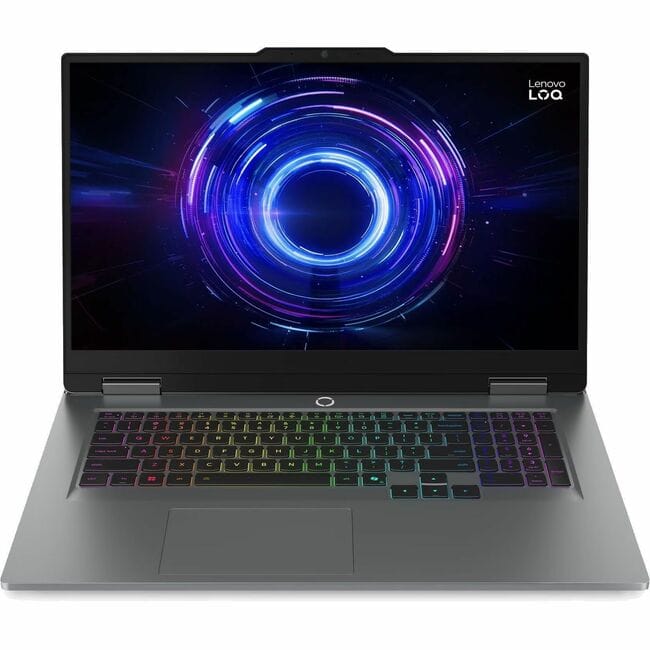 Lenovo - LOQ 17.3" FHD IPS 165Hz Gaming Notebook Intel Core i5-13450HX 16GB RAM 512GB SSD NVIDIA GeForce RTX 5050 - NVIDIA - Gray