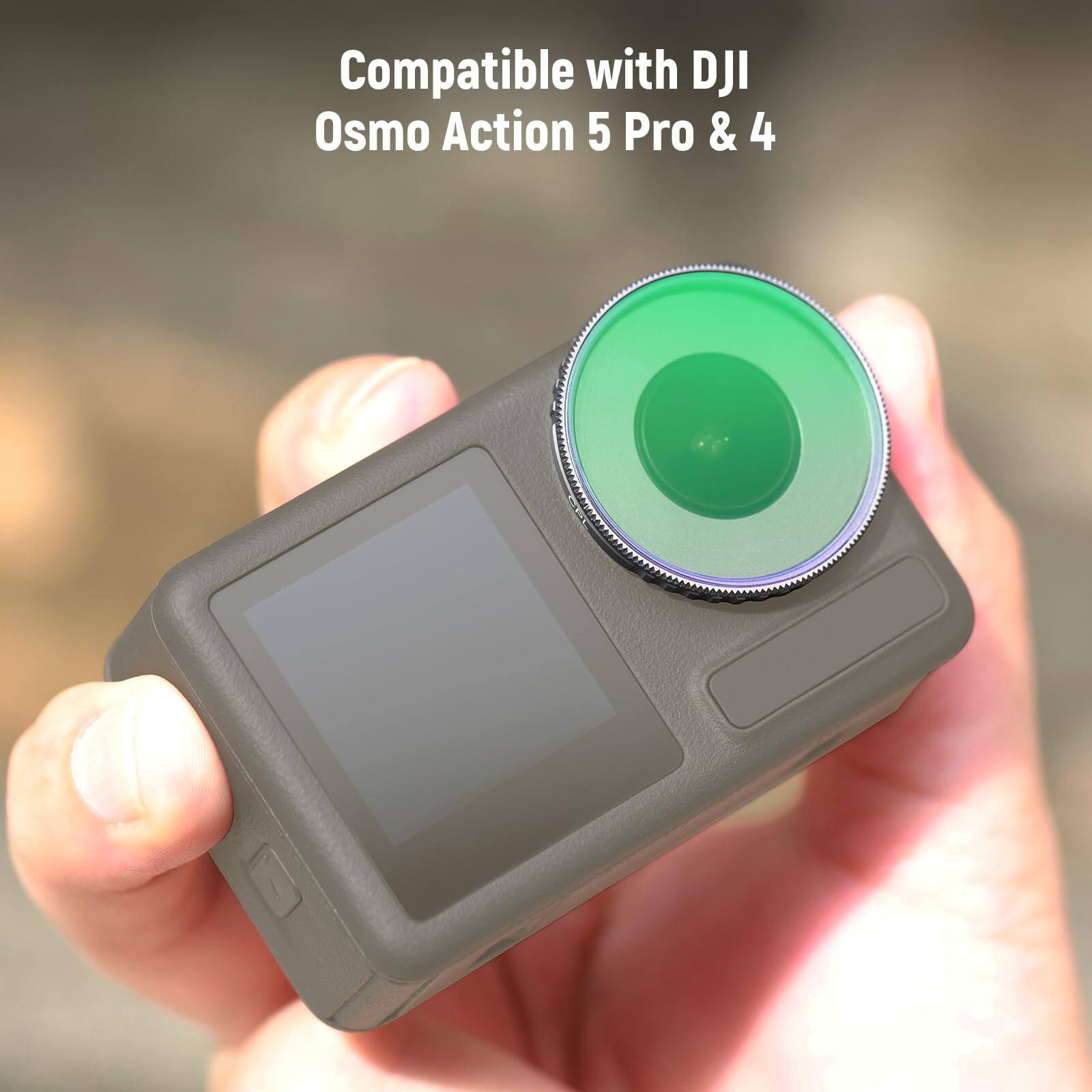Compatible with DJI Osmo Action 5 Pro & 4