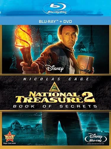 Front. National Treasure 2: Book of Secrets   - BLU-RAY.