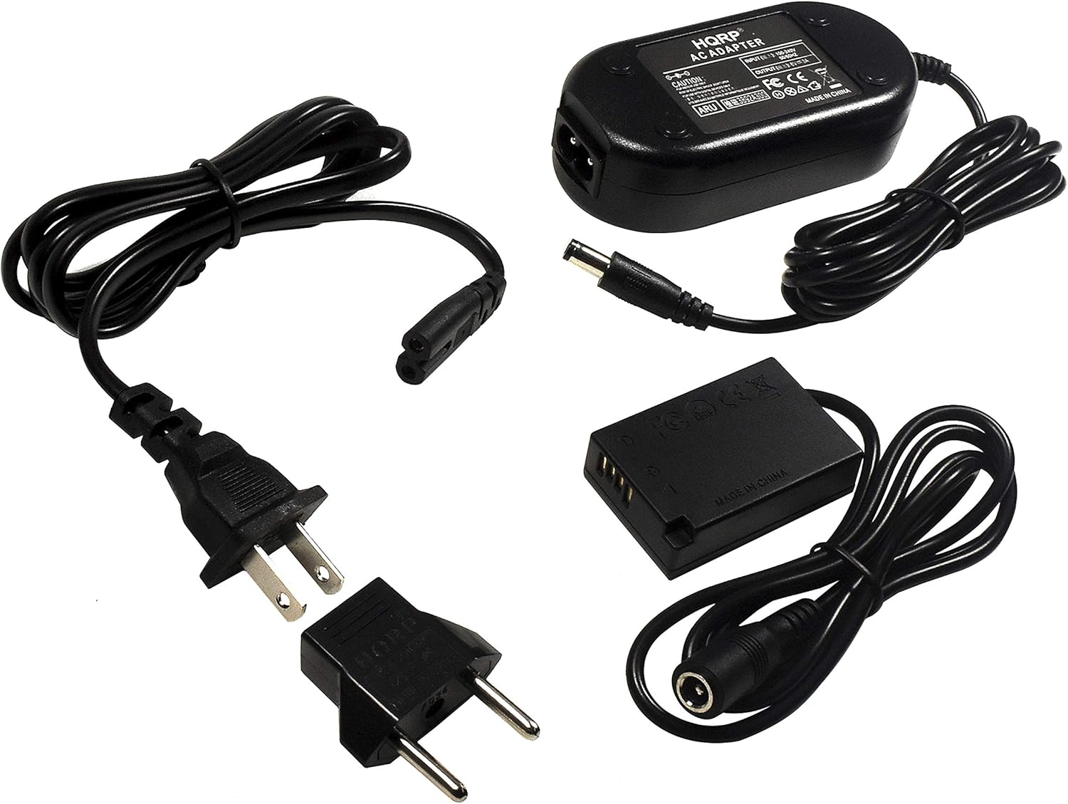 HQRP ADAPTER AC L II CAUTION FECE 0040 CEXUSO MADE IN CHINA WADE O ARL DIGORx D FC G CHINA MADE IN CHINA