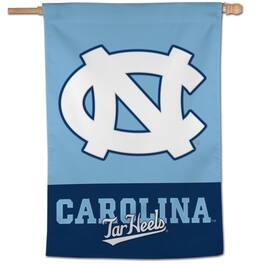 WinCraft - North Carolina Tar Heels 28" x 40" Applique Vertical Banner - Multicolor