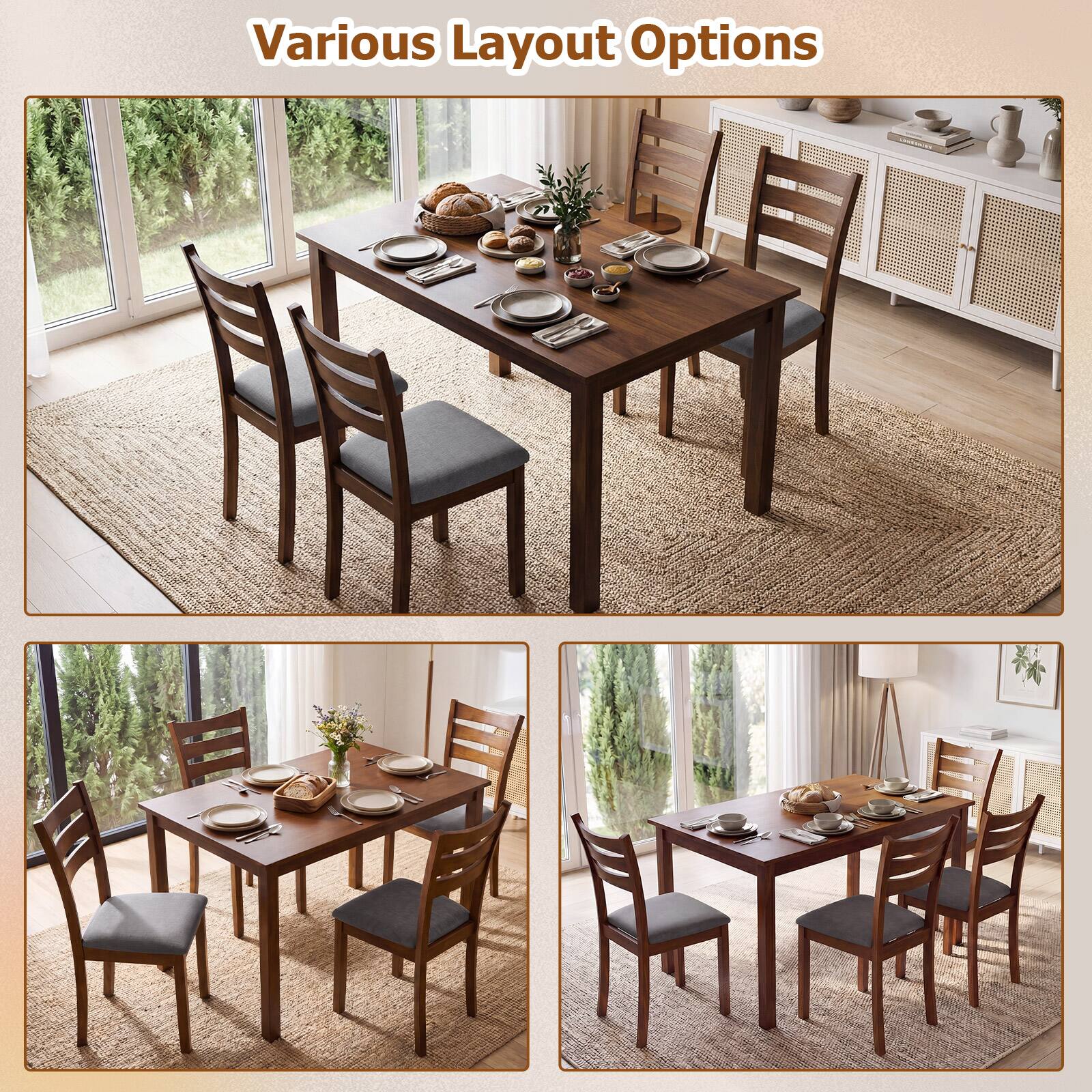Various Layout Options