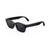Adventurer Large - Smart AI glasses for Women, Men — Meta AI, 12MP Camera, Live Translate — Polarized Grey Lenses - Classic Black