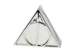 Seven20 - Harry Potter Deathly Hallows Symbol Storage Box | 7.5 x 6.5 Inches - Silver
