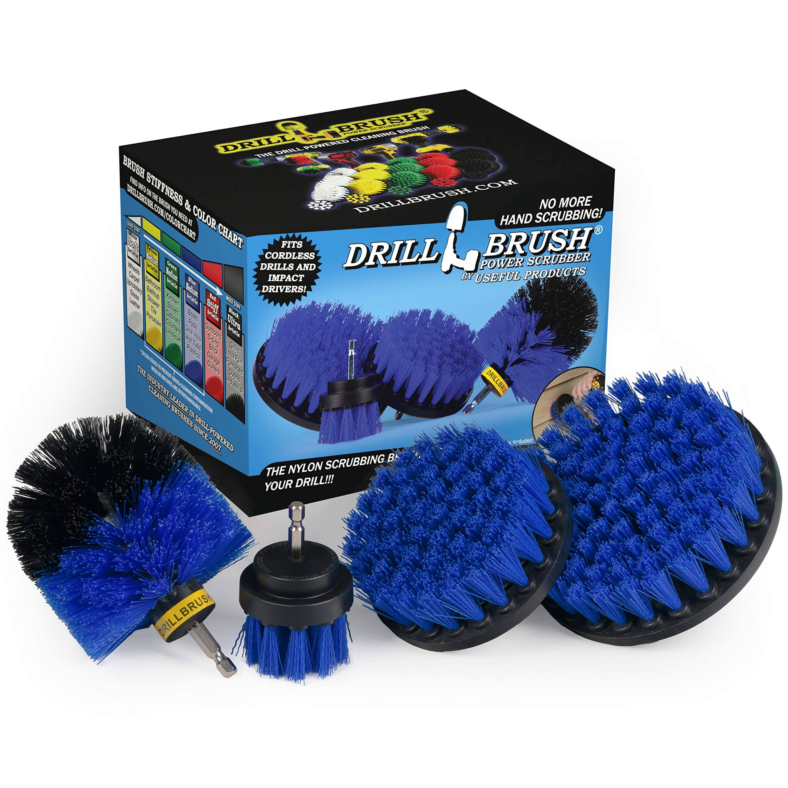 DRILL BRUSH? FUR   THE  BROUEN - COM NN STEFYNESS o A   & DRILLBRUSH NO MORE SOO CS  SCRUBBING! RRA NE AL COLOR HAND CHART FITS BRUSH DRILLS CORDLESS AND DRILL POWER SCRUBBER IMPACT BY USEFUL PRODUCTS DRIVERS! - - b F T29  LSE O ESA 10  neen SCRUBBING B THE NYLON YOUR DRILL!!! DRILLEA ORILLBRUS