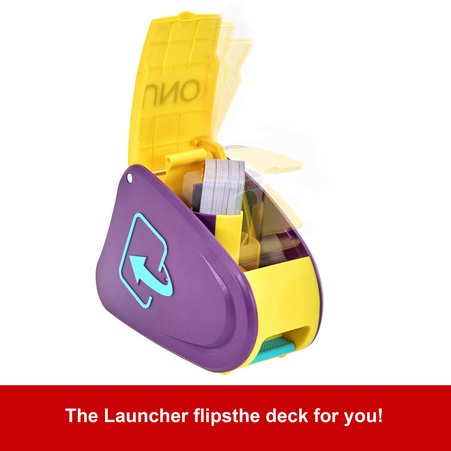 The Launcher flips the deck for you!