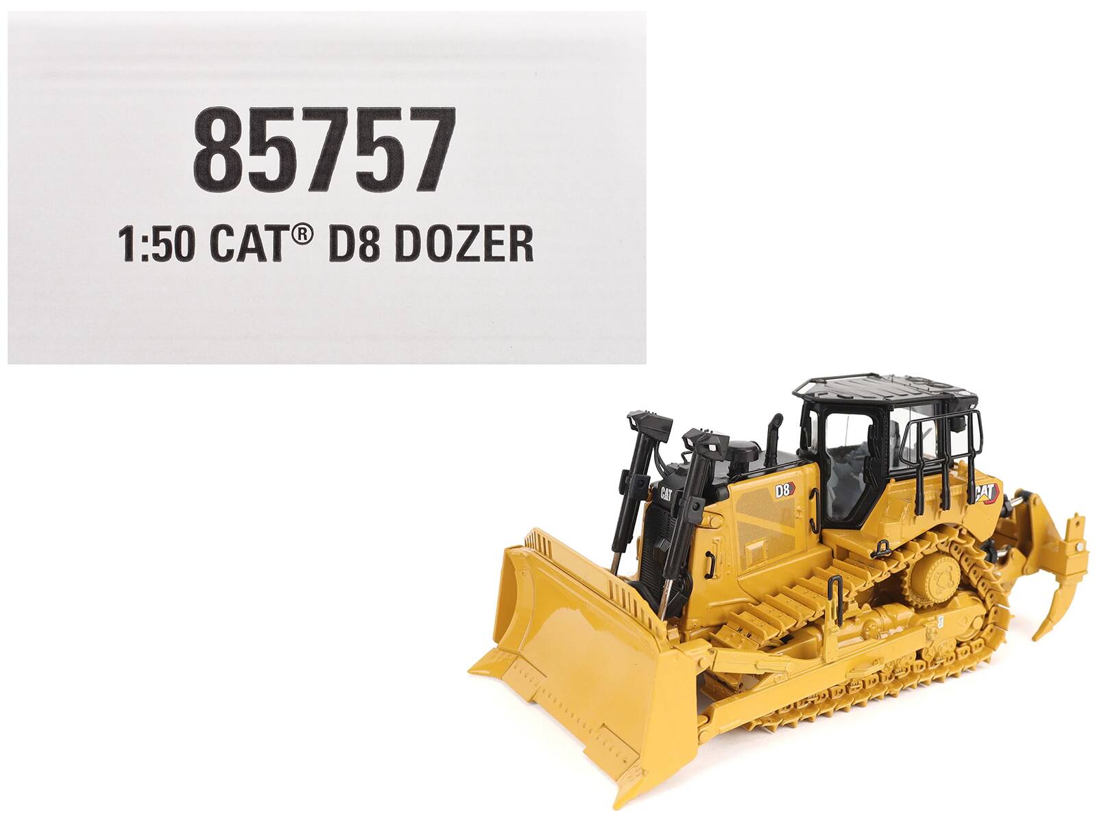 "CAT Caterpillar D8 Track-Type Dozer (Standard Configuration) Yellow ""High Line"" Series 1/50 Model by Diecast Masters" price history on PriceWatchPro