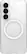 Front. Insignia™ - Hard-Shell Case with Magnetic Charging Ring for Samsung Galaxy S26 - Clear.