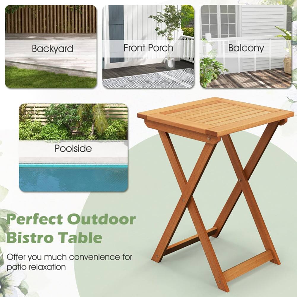 Backyard Front Porch Balcony Poolside

Perfect Outdoor Bistro Table

Offer you much convenience for patio relaxation