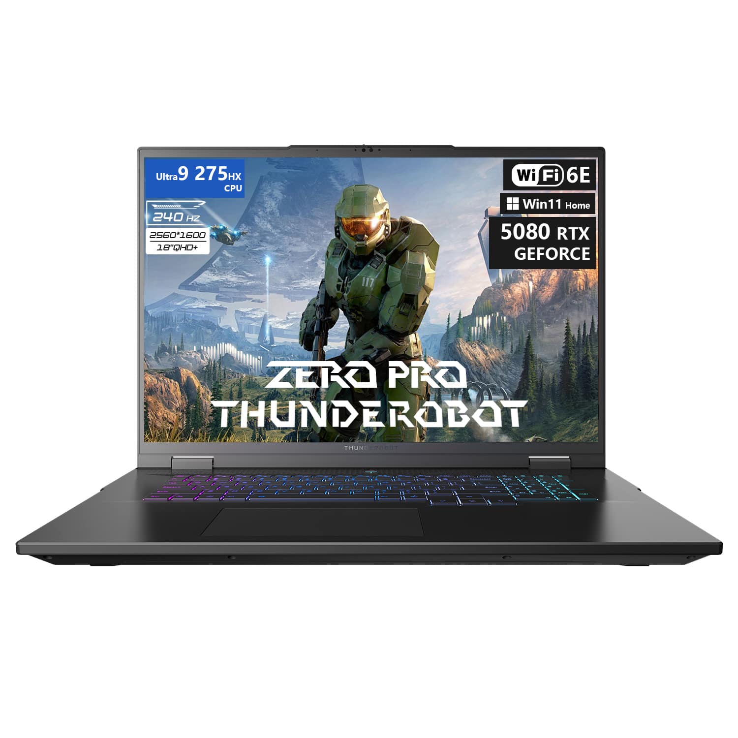 Thunderobot ZERO 18 PRO 18'' 240Hz QHD+ Gaming Laptop Intel Core