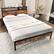 Alt View 3. Costway - Queen Bed Frame with Storage Headboard Charging Station 18W USB C Port Rustic - Brown.