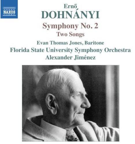 Ernő Dohnányi  
Symphony No. 2  
Two Songs  

Evan Thomas Jones, Baritone  
Florida State University Symphony Orchestra  
Alexander Jiménez