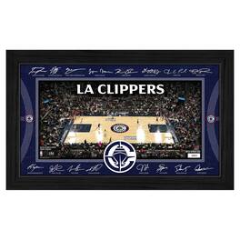 Highland Mint - LA Clippers 2025 Signature Court Framed Picture - Multicolor