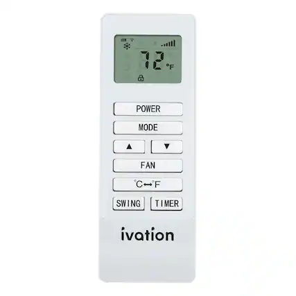 E 12 F 8.8h POWER MODE FAN C F SWING TIMER ivation
