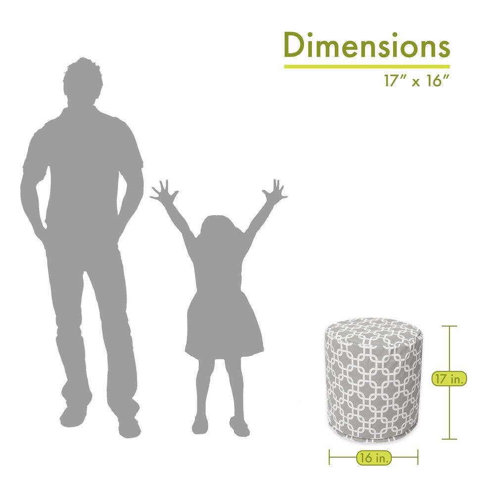 Dimensions: 17" x 16"