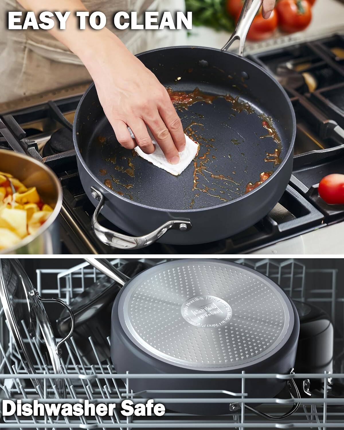 EASY TO CLEAN

Notesting Grado Cooka Bandand unnuaid China Made: in

Dishwasher Safe