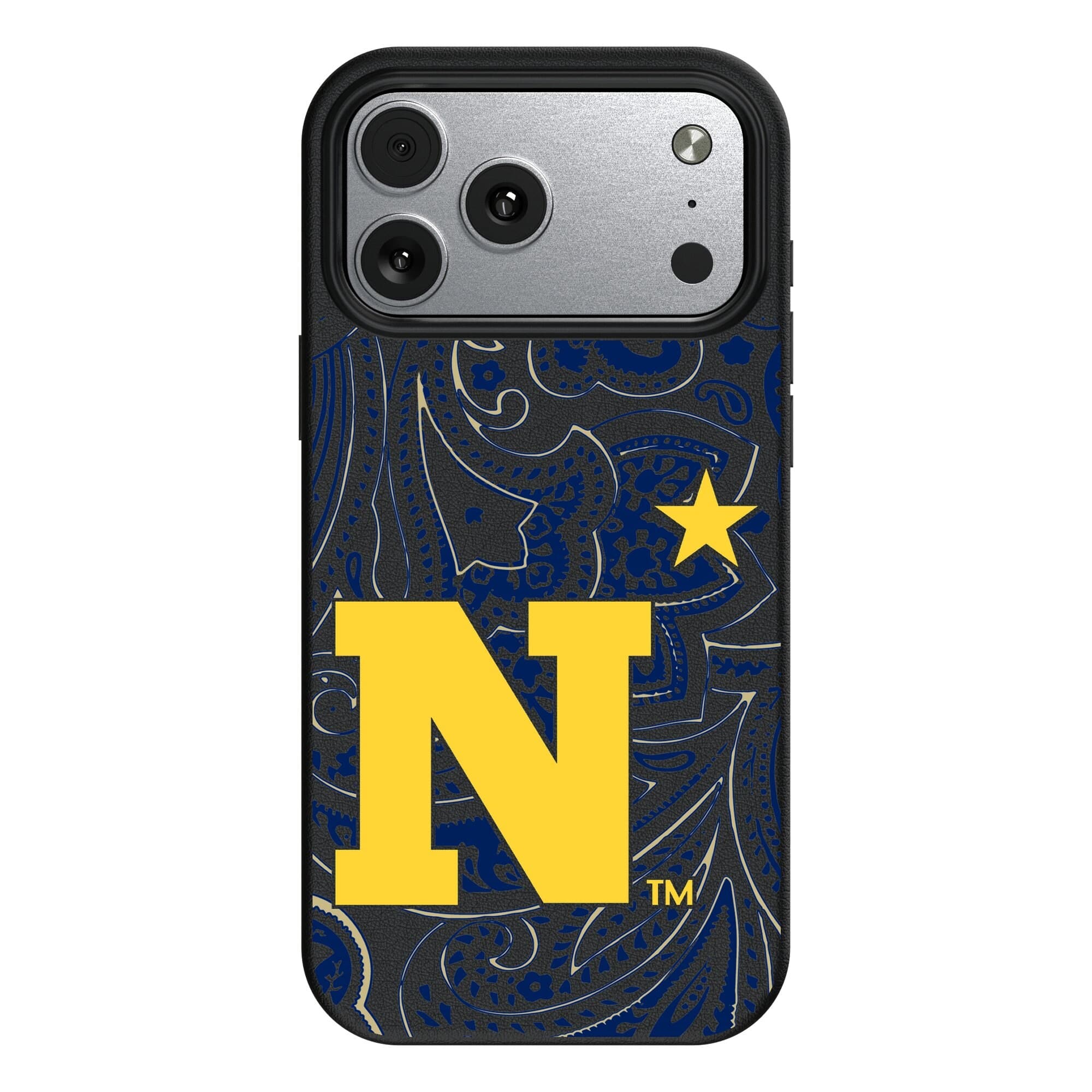 Keyscaper - NCAA - Navy Midshipmen Paisley iPhone Magnetic Bump Case - 17 Air - Black price history on PriceWatchPro