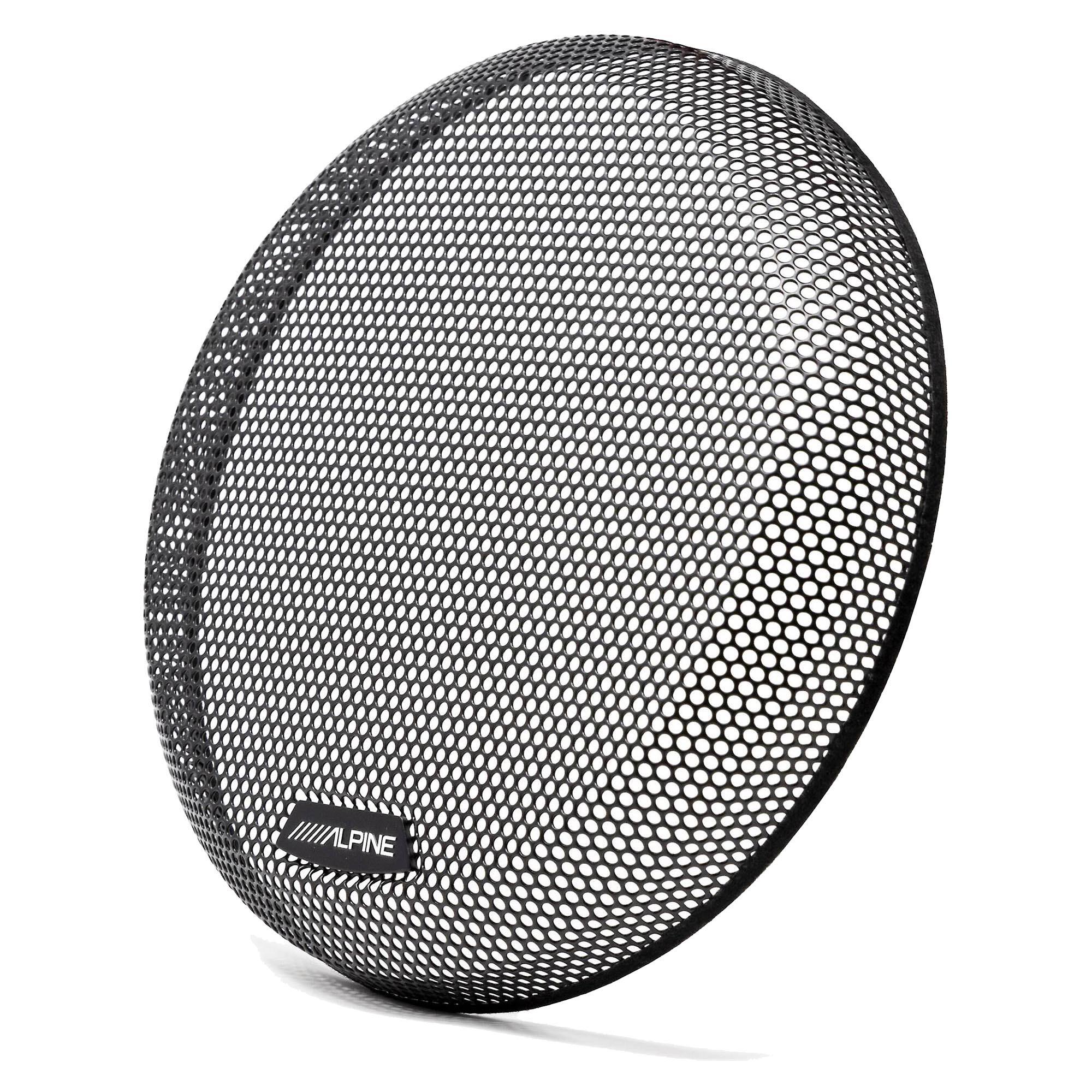 Alt View 1. Alpine - Alpine KTE-10G.3 Grille for 10" Type-R and Type-S subwoofers - Black/Gray.