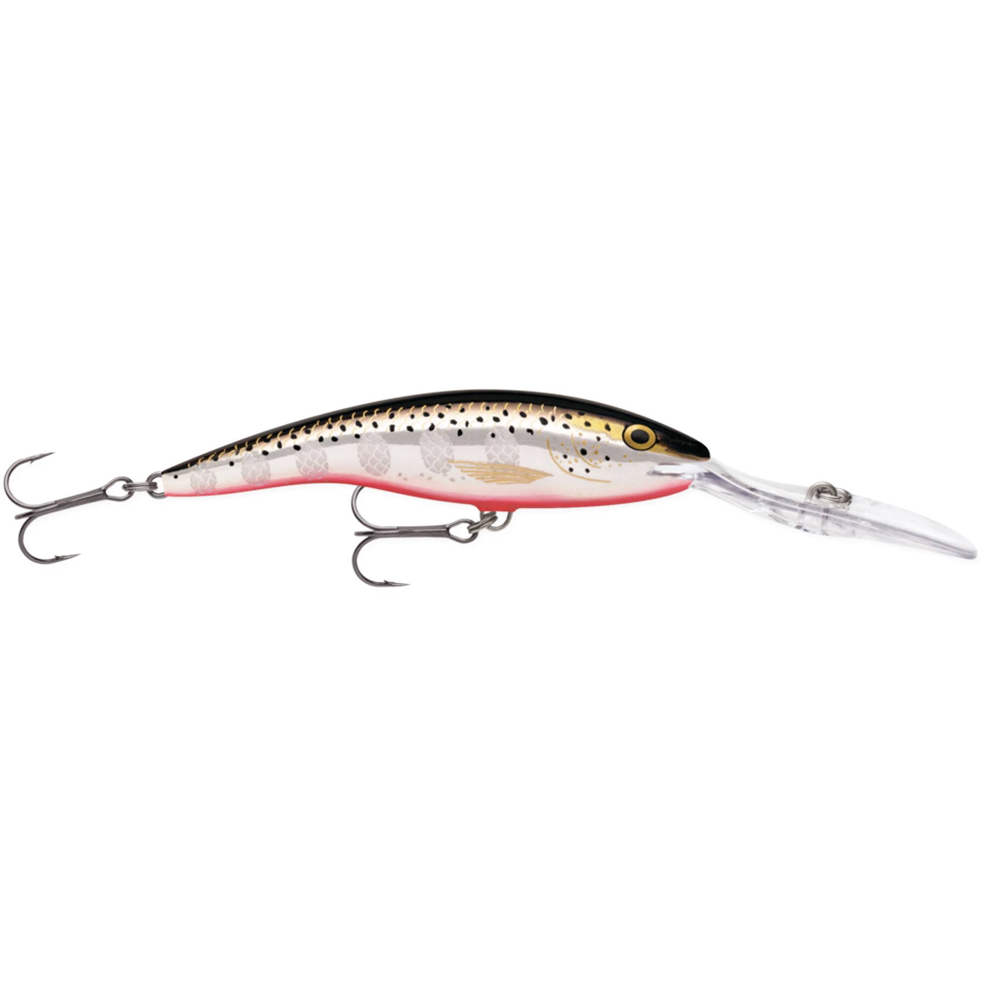 Front. Rapala - Rapala Deep Tail Dancer 09 Fishing Lure, Silver Flash - Silver Flash.