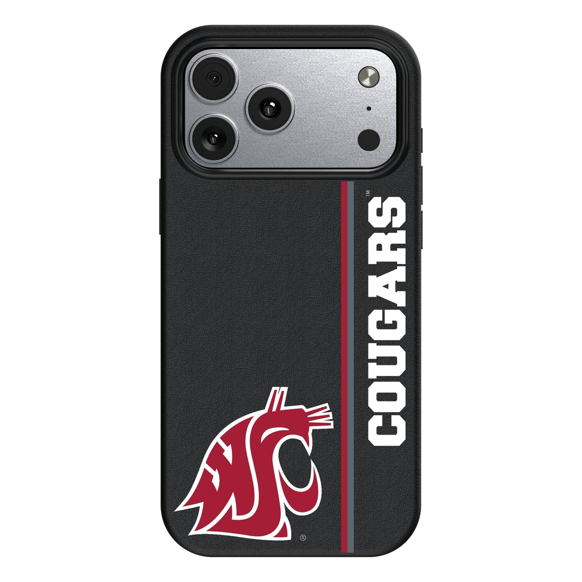 Keyscaper - NCAA - Washington State Cougars iPhone Magnetic Bump Case - 16 Pro - Black price history on PriceWatchPro