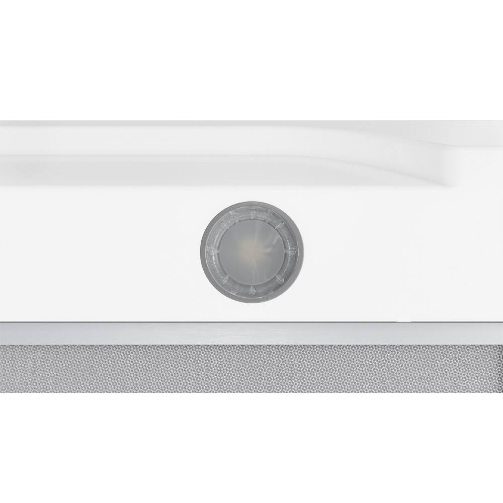 Alt View 7. Broan - Alta 30-Inch 350 MAX Blower CFM 1.5 Sones Range Hood - White.