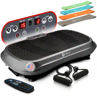 Lifepro | Waver Vibration Plate | Grey Lifepro | Waver Vibration Plate | Grey