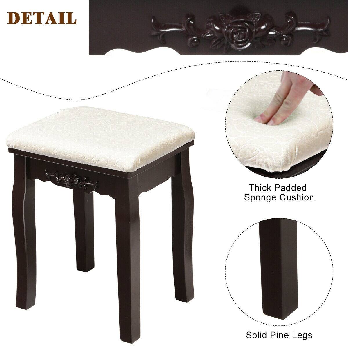 DETAIL

Thick Padded Sponge Cushion

Solid Pine Legs