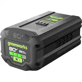 80V 5.0Ah Lithium-Ion Battery (Genuine Greenworks Battery / 75+ Compatible Tools)