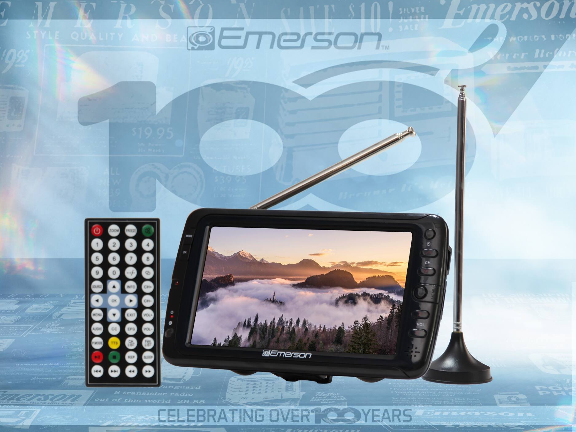 A S SILVER GMERSON K R CUE 10! JUALLE SALE. Emerson STYLE QUALITY AND BEA Emerson WORLDS BO THE TM Verer Befor 92 192 NEW ALL OOY $19.95 20e $39 TOSES 95 1939 ZOOM FRELA 1 2 3 4 5 6 7 8 CN 9  + ORE OR NFO CMN CN - OE -  AON N EXIT VOL AUDIO 30 LPC VOL VOL -O  . 11S -.. J   -- FA A SPP Emerson P "T anguard POF 8-transistor radio m PH erson  TELAIM OUr of thiN world 28.88 ...... - -  CELEBRATING OVER YEARS Emerson - Tuinyni