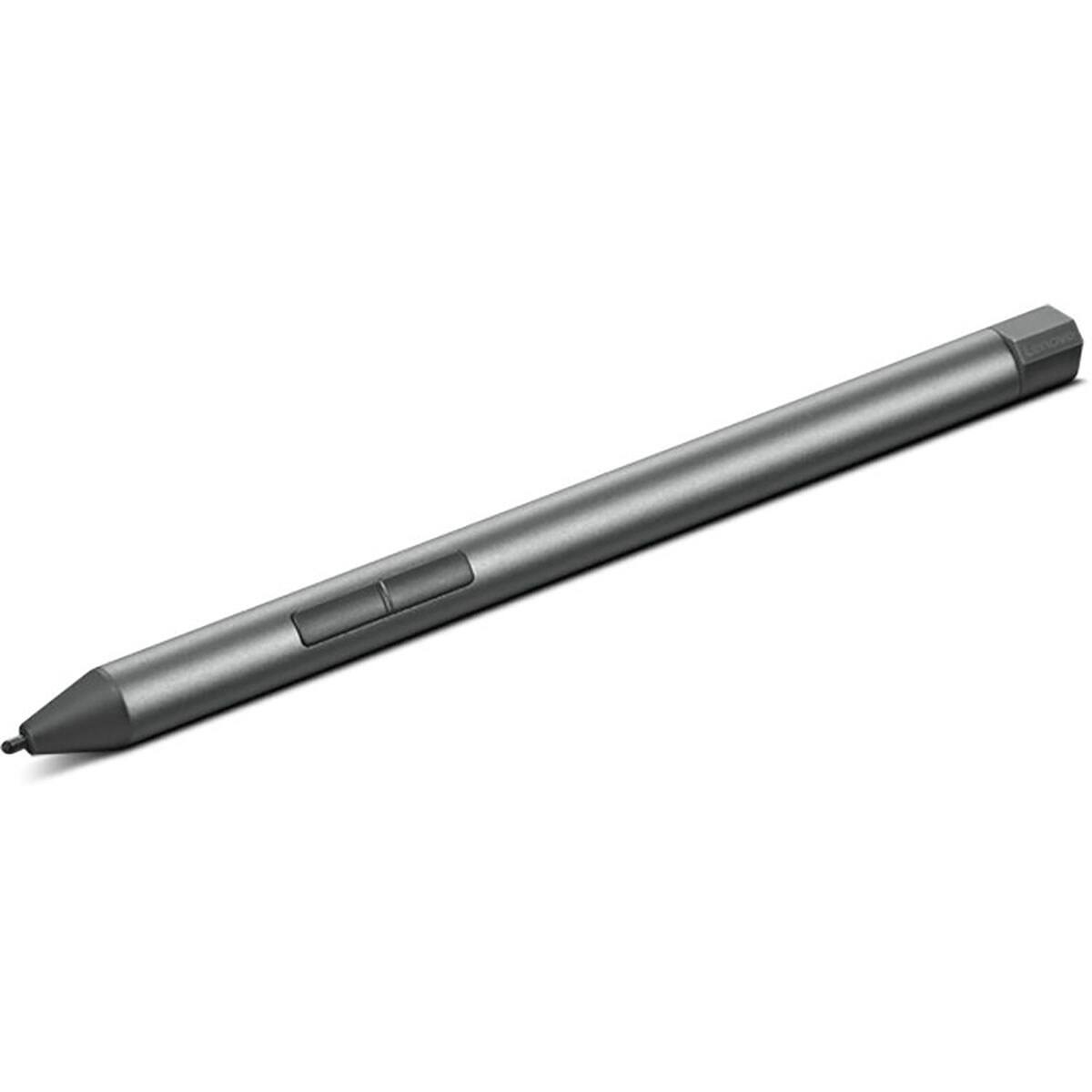Front. Lenovo - Lenovo Digital Pen 2, Gray - Gray.