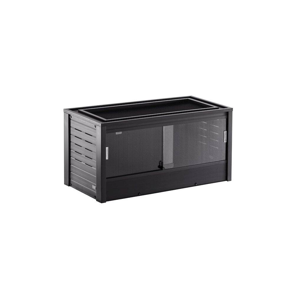 Alt View 1. New Age Pet - ECOFLEX 36" Mojave Reptile Lounge in Black.