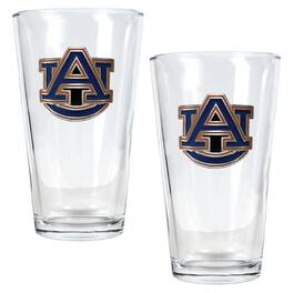 Great American Products - Auburn Tigers 16oz. Pint Glass Set - Multicolor
