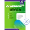 Webroot Internet Security Complete: Protection for Computers, Tablets, and Smartphones. Doesn't Slow Down Antivirus Scans in a Flash. Doesn't Use Up Space. Privacy Protection. Password Manager. Performance Optimizer. iOS.