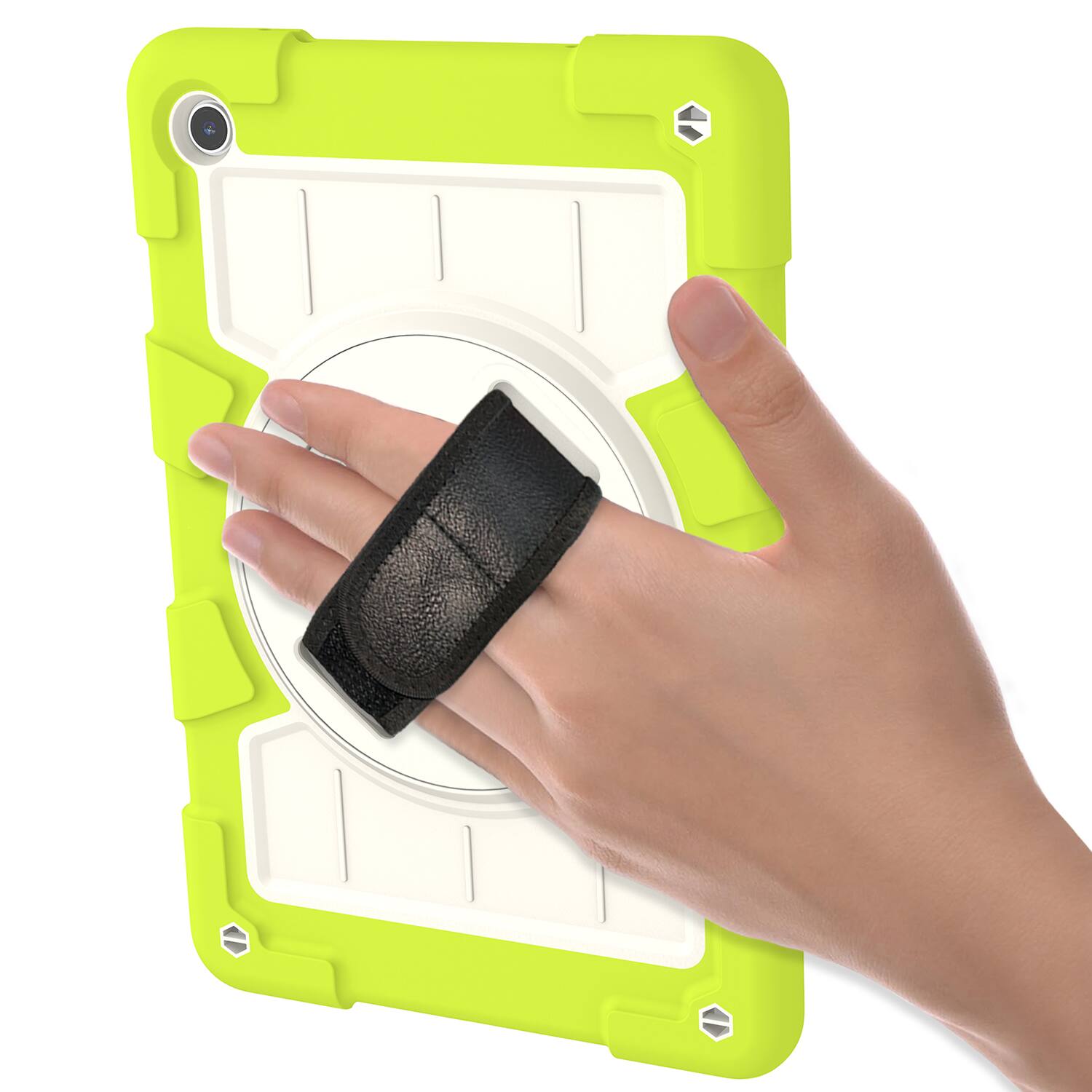 Alt View 1. Dteck - Heavy Duty Rugged Case for Samsung Galaxy Tab A9+ (A9 Plus) 11-inch 2023,Shockproof Kickstand Cover with Shoulder Strap - E.