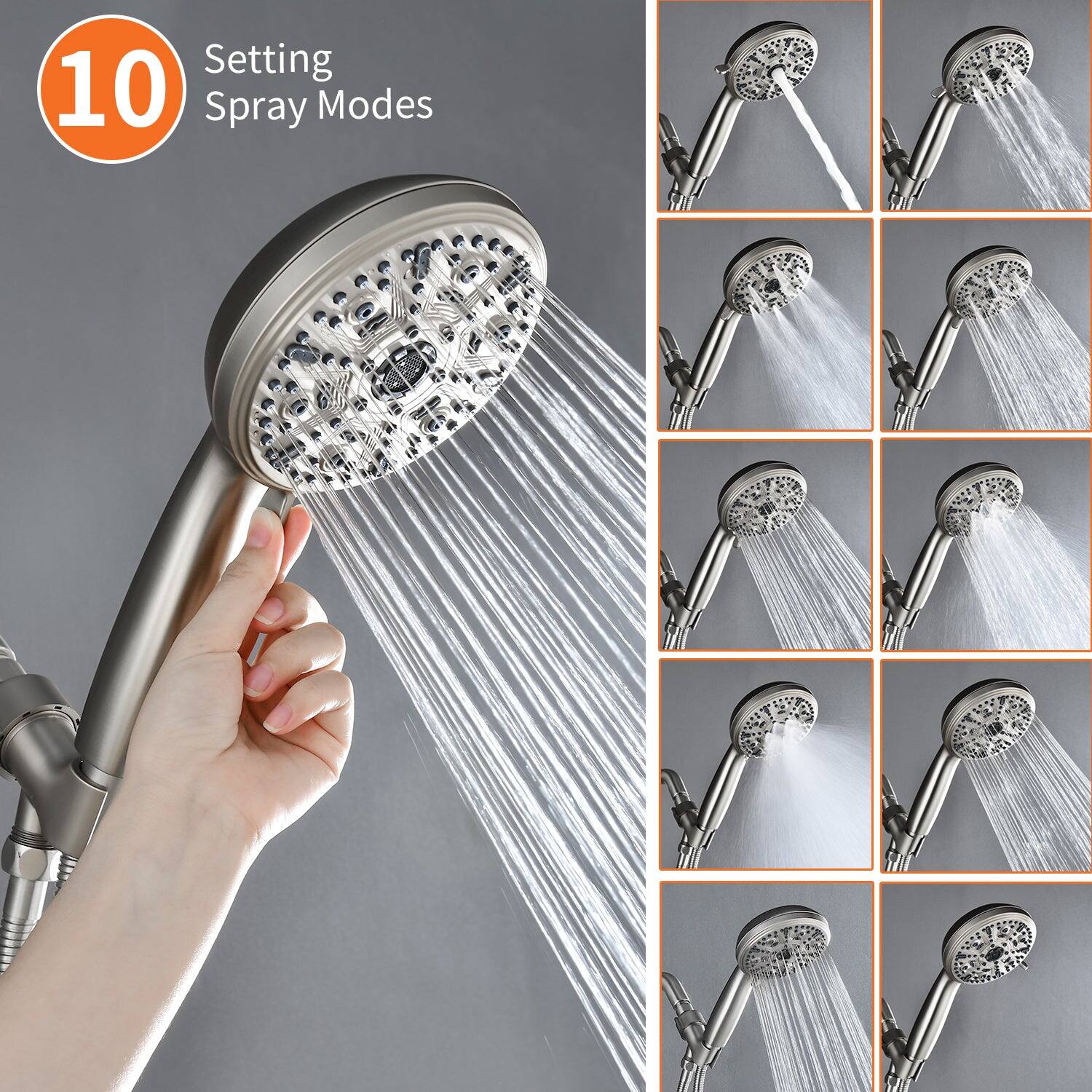 10 Setting Spray Modes