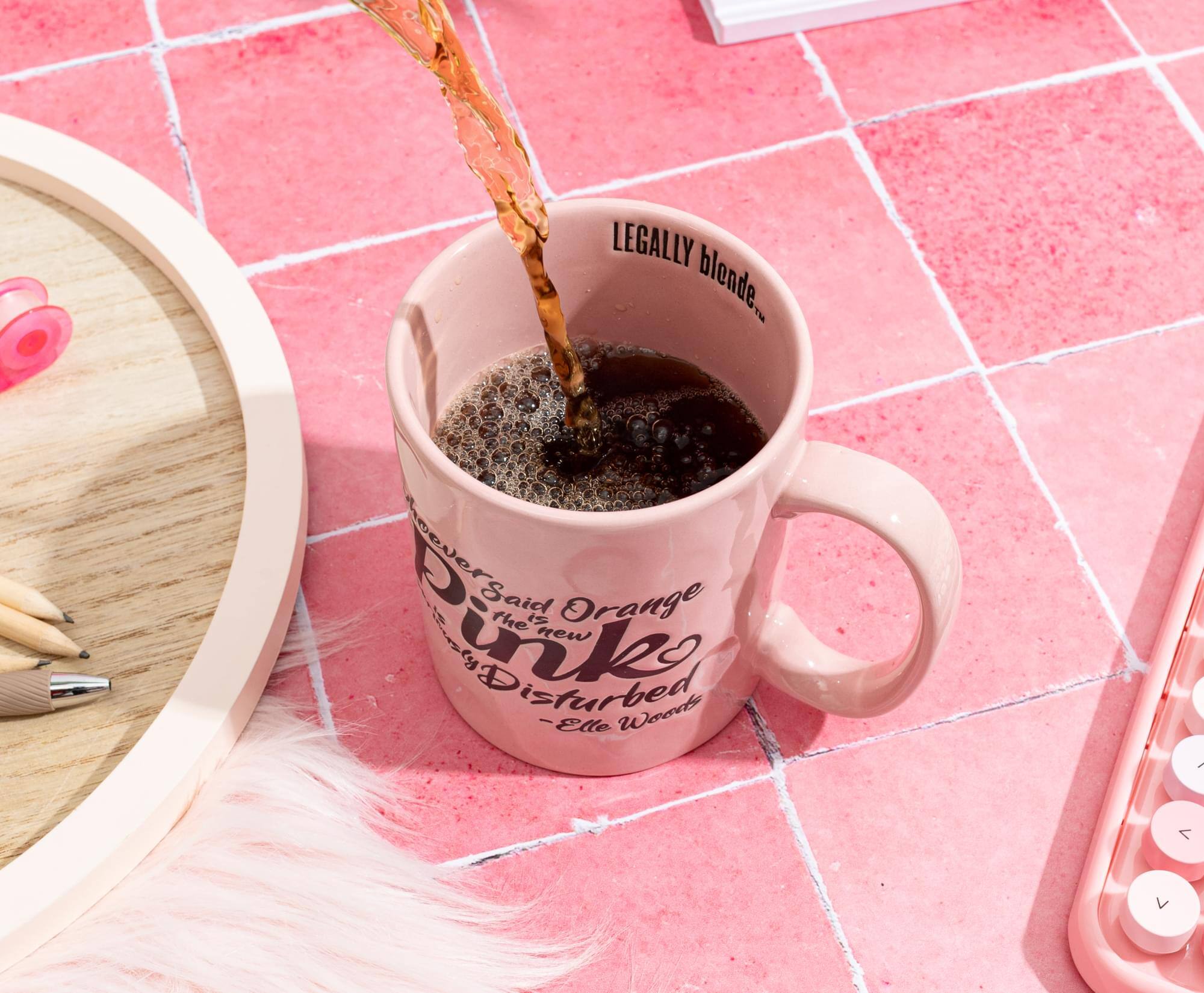LEGALLY blonde...  
Orange Disturbed  
- Elle Woods  
Never Said the new is new