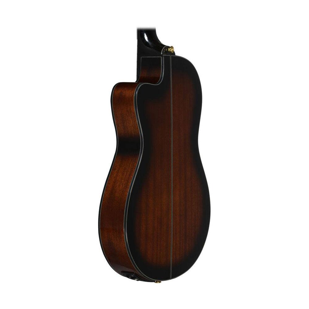 Back. Ibanez - Ibanez Thinline 6 String Classical-Acoustic Electric Guitar, Dark Violin Burst - Dark Violin Burst.