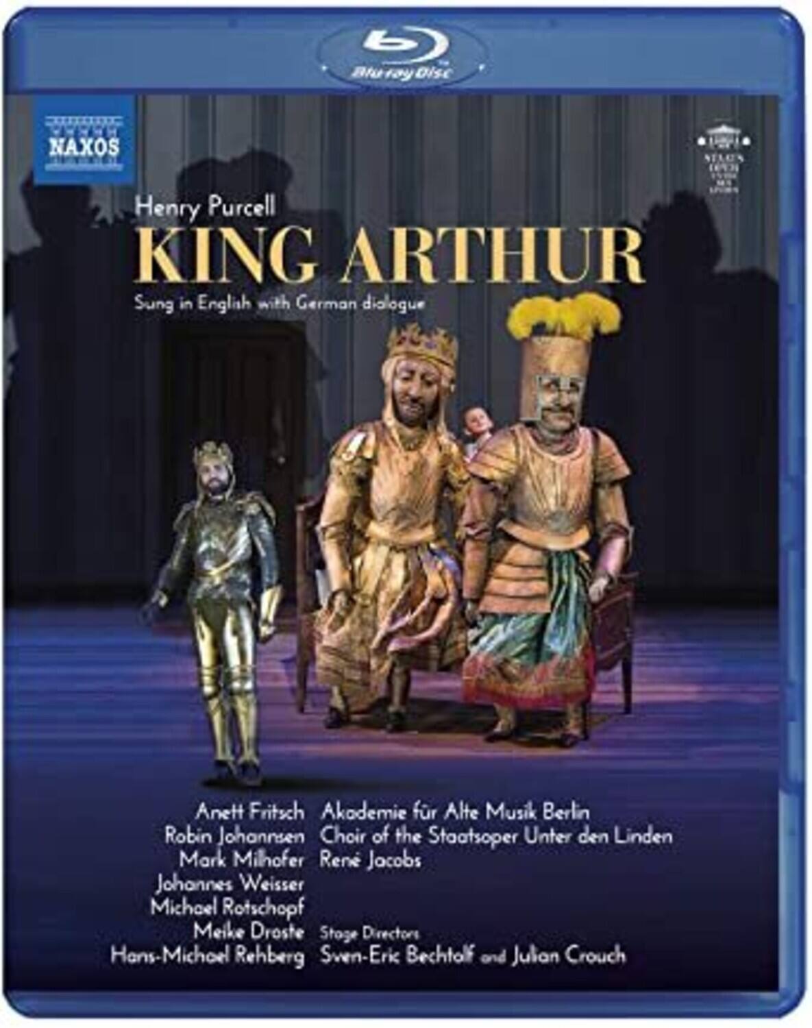 René Jacobs - King Arthur  - BLU-RAY
