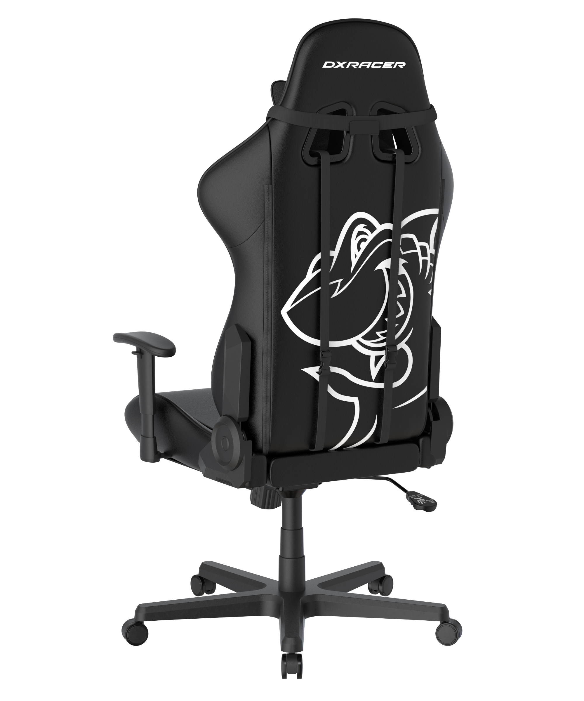Alt View 3. DXRacer - DXRacer Formula Series Gaming Chair – Zero Edition, Ergonomic Racing-Style with 2D Armrests & Reclining Backrest - Black.