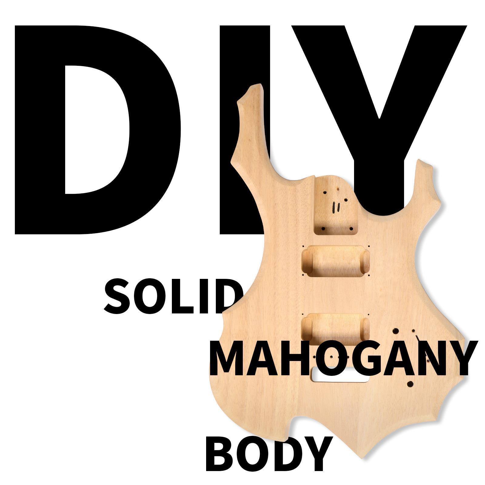 DIY  
SOLID MAHOGANY BODY