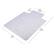 Left Zoom. Mind Reader - Office Chair Mat for Carpet, Under Desk Protector, Carpet Grips, Rolling, PVC, 47.5"L x 35.5"W x 0.125"H - Clear.