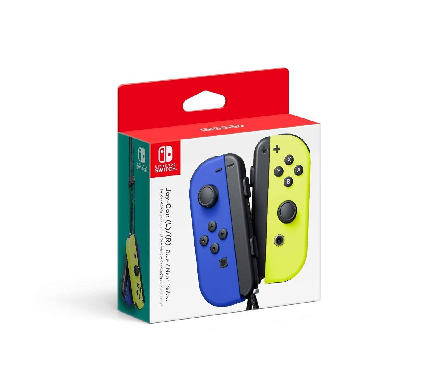 Nintendo Switch Joy-Con (L)/(R) - Blue / Neon Yellow
